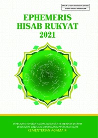 Image of Ephemeris Hisab Rukyat 2021