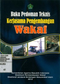Image of Pedoman Teknis Kerjasama Pengembangan Wakaf