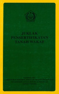 Image of Juklak Pensertifikatan Tanah Wakaf