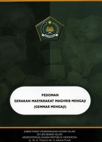 Image of Pedoman Gerakan Masyarakat Maghrib Mengaji (Gemmar Mengaji)