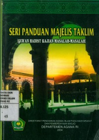 Image of Seri Panduan Majelis Taklim:Qur'an Hadist Kajian Masalah-Masalah