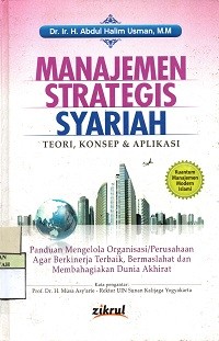 Image of Manajemen Strategis Syariah: Teori, Konsep & Aplikasi