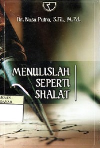 Image of Menulislah Seperti Shalat