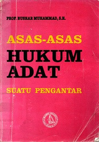 Image of Asas-Asas Hukum Adat